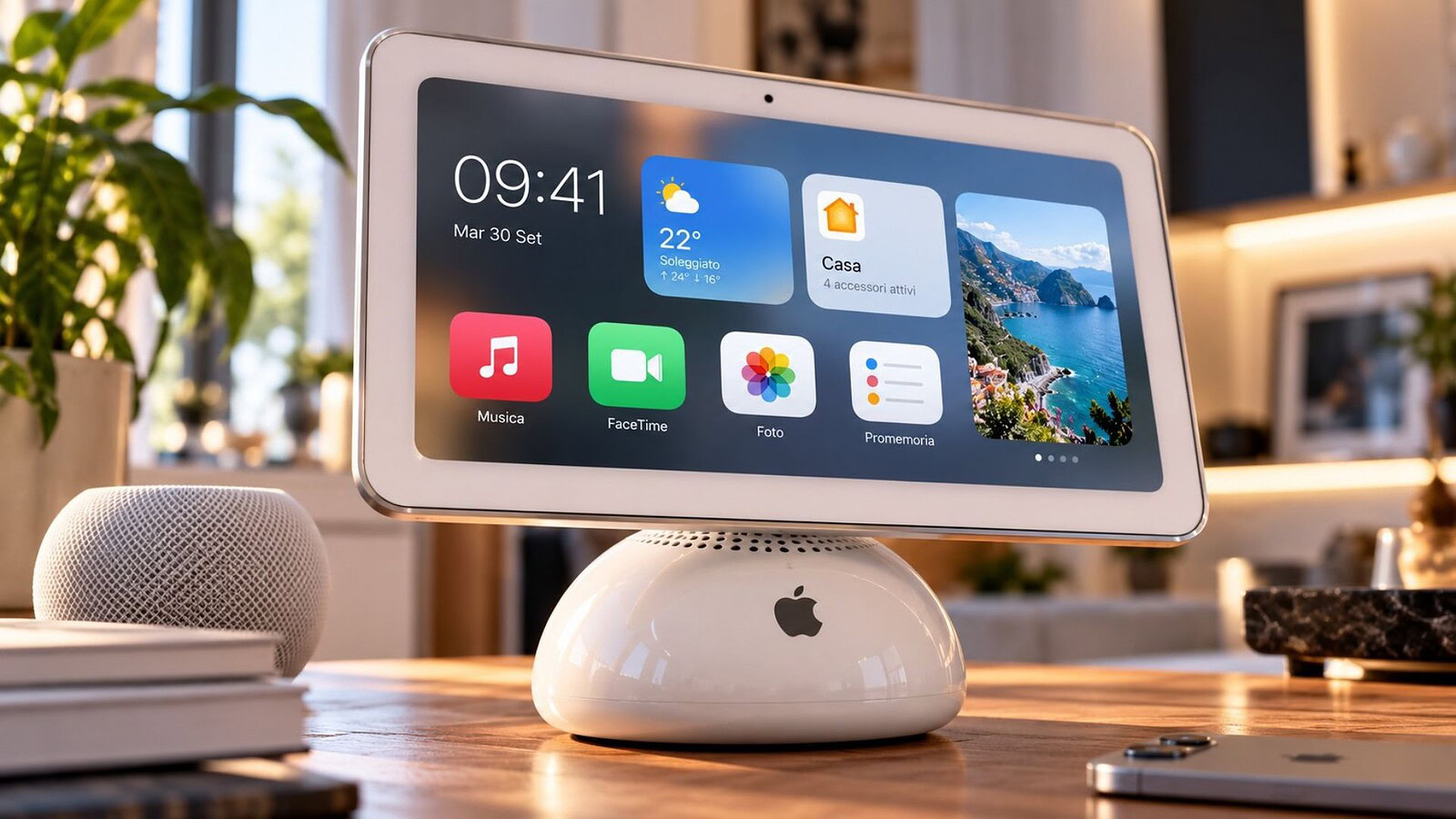 Apple HomePad sarà l'hub per la casa in stile iMac G4, è atteso il 13 ottobre