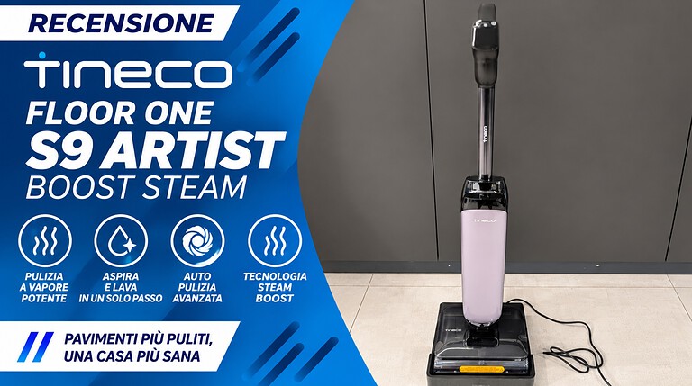 Tineco FLOOR ONE S9 Artist Boost Steam