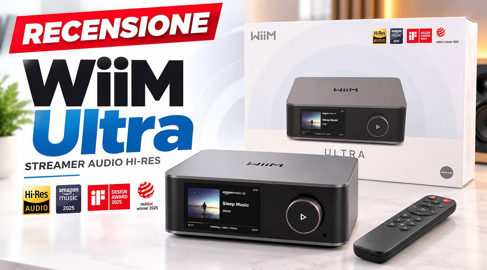 WiiM Ultra recensione