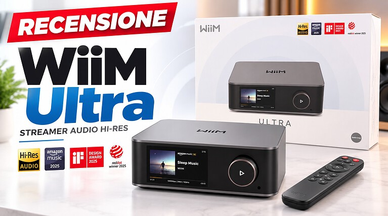 WiiM Ultra recensione