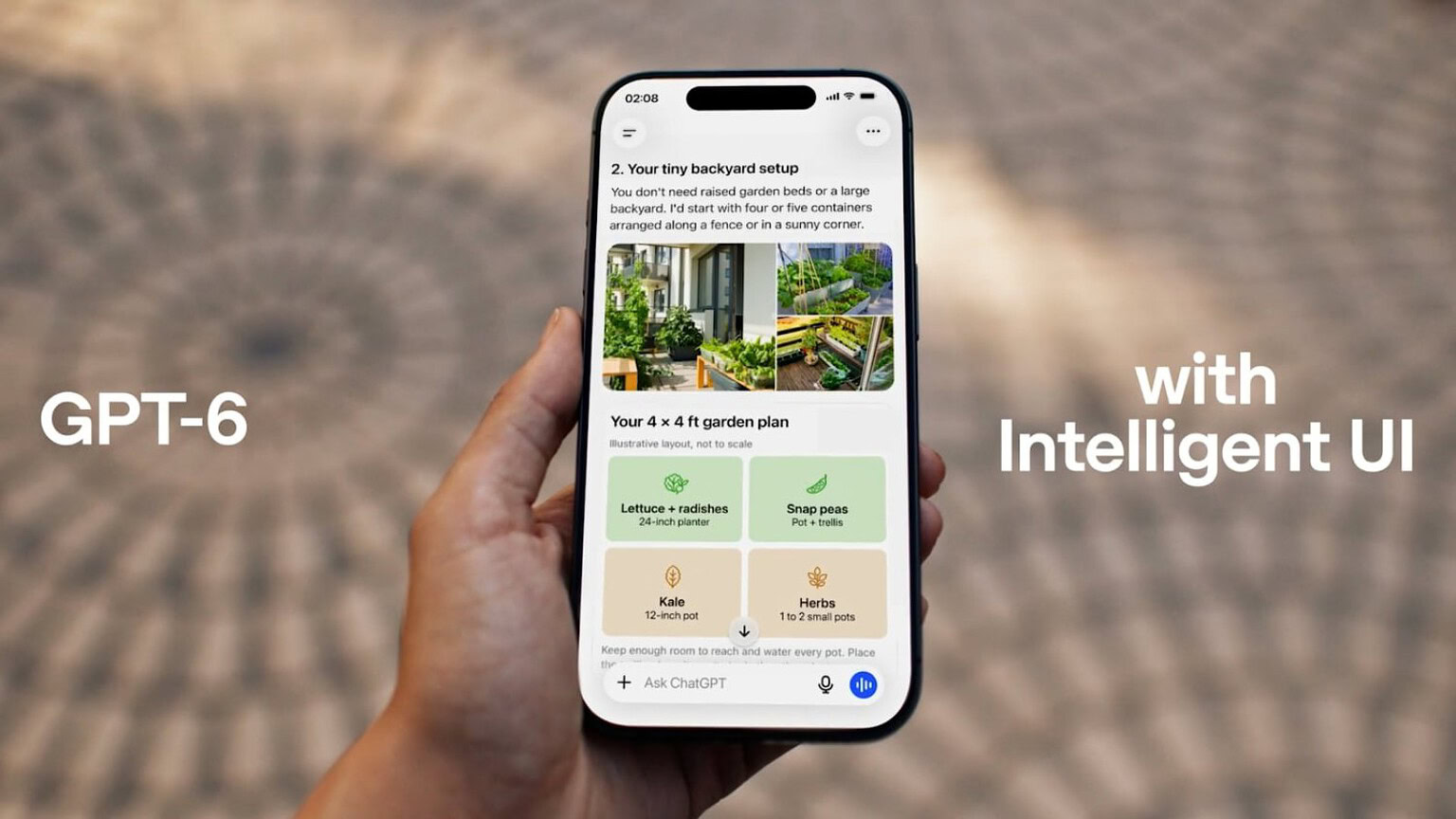 ChatGPT, GPT 6 porta Intelligent UI: risposte con widget e mappe - ChatGPT Intelligent UI