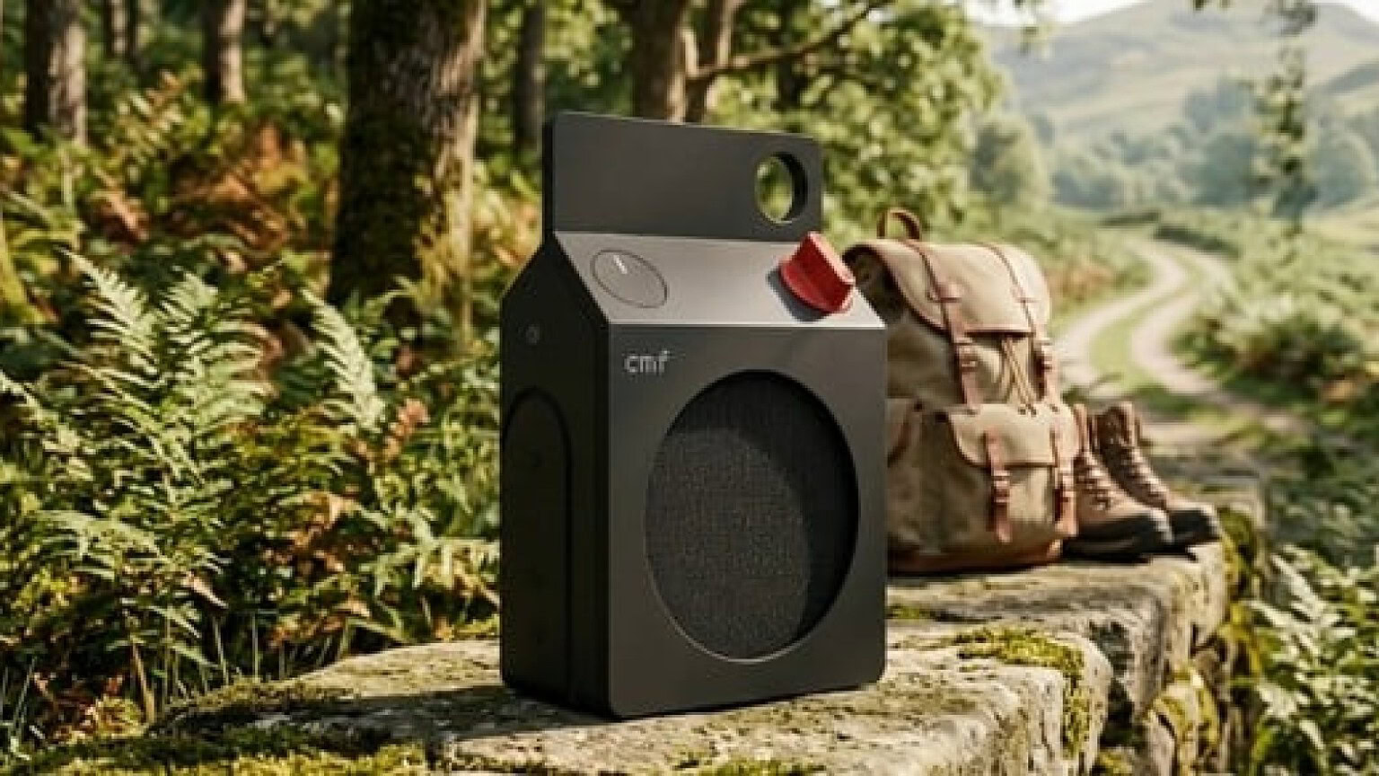 CMF Speaker S e Speaker M: look da cartone del latte e maniglia