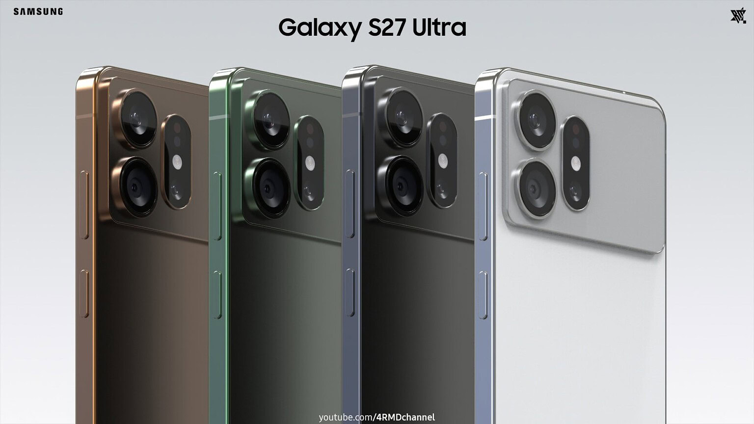 Galaxy S27 Ultra si mostra in render e trailer non ufficiali
