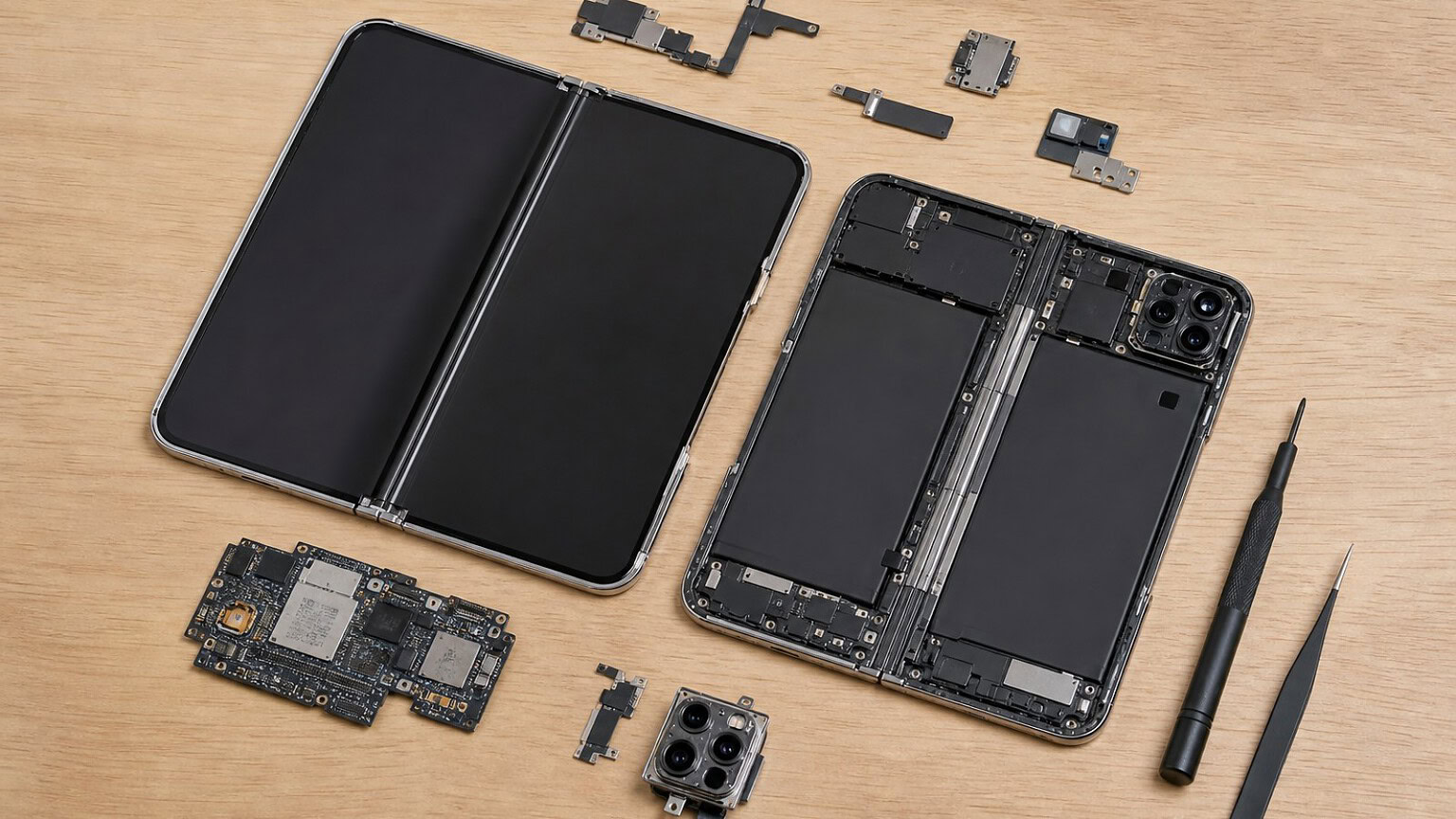 iPhone Duo smontato da iFixit: 5/10 è il record tra i pieghevoli