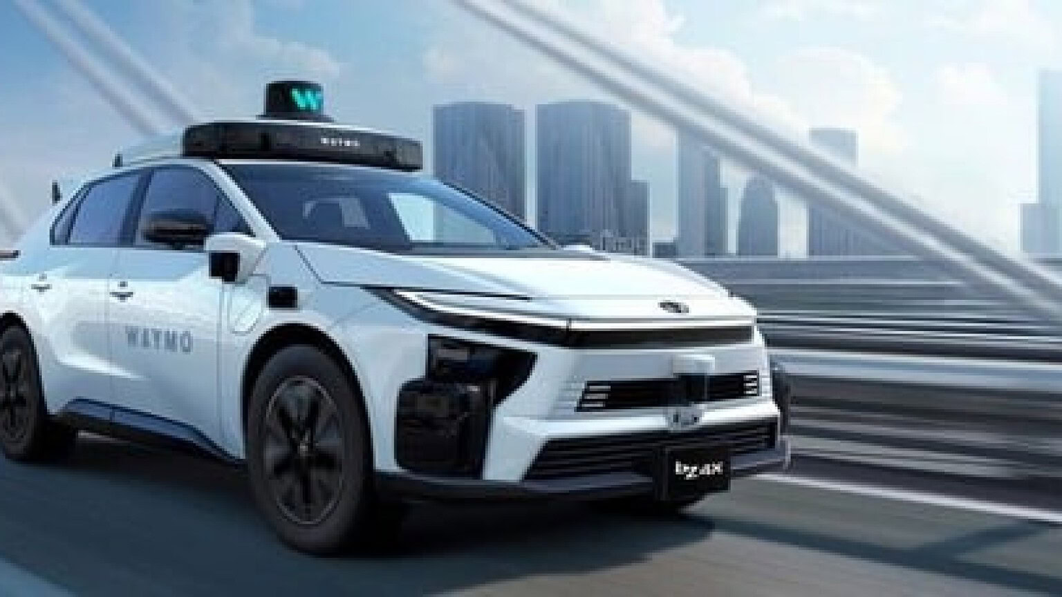 Toyota bZ4X a guida autonoma Waymo: debutto in Giappone nel 2027
